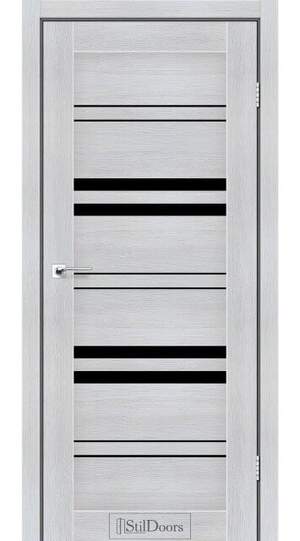 Slovenia StilDoors кремове дерево скло чорне