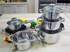 Набор кастрюль Grandhoff GR-3558 Набор кастрюль Grandhoff GR-3558