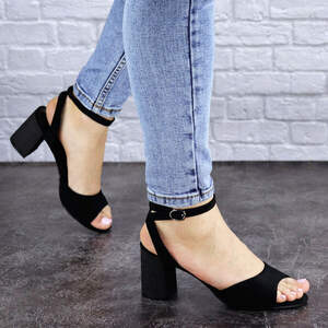 Женские босоножки Fashion Zoe 1879 38 размер 24 см Черный Женские босоножки Fashion Zoe 1879 38 размер 24 см Черный