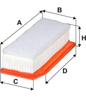 Фильтр воздушный RENAULT LOGAN II, DUSTER II 0.9-1.2 TCE, 1.5 DC Фильтр воздушный RENAULT LOGAN II, DUSTER II 0.9-1.2 TCE, 1.5 DC