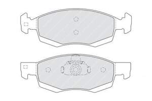 Гальмівні колодки передні Дачія Логан Гальмівні колодки передні Дачія Логан