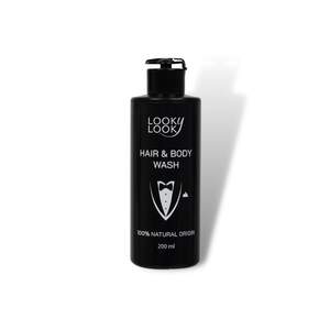 Шампунь для волосся та тіла для чоловіків з лаймом та ментолом Looky Look Шампунь для волосся та тіла для чоловіків з лаймом та ментолом Looky Look