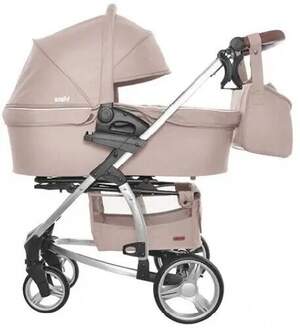 КОЛЯСКА УНИВЕРСАЛЬНАЯ 2В1 С КАПЮШОНОМ И КОРЗИНОЙ, С ЗАЩИТНЫМ БАМПЕРОМ И ОКНОМ, CARRELLO VISTA CRL-6501/1 КОЛЯСКА УНИВЕРСАЛЬНАЯ 2В1 С КАПЮШОНОМ И КОРЗИНОЙ, С ЗАЩИТНЫМ БАМПЕРОМ И ОКНОМ, CARRELLO VISTA CRL-6501/1